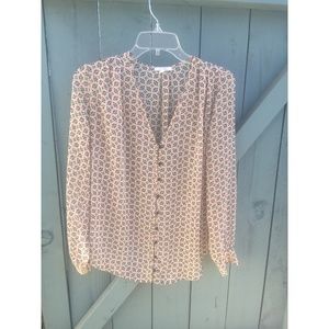 A long sleeve blouse